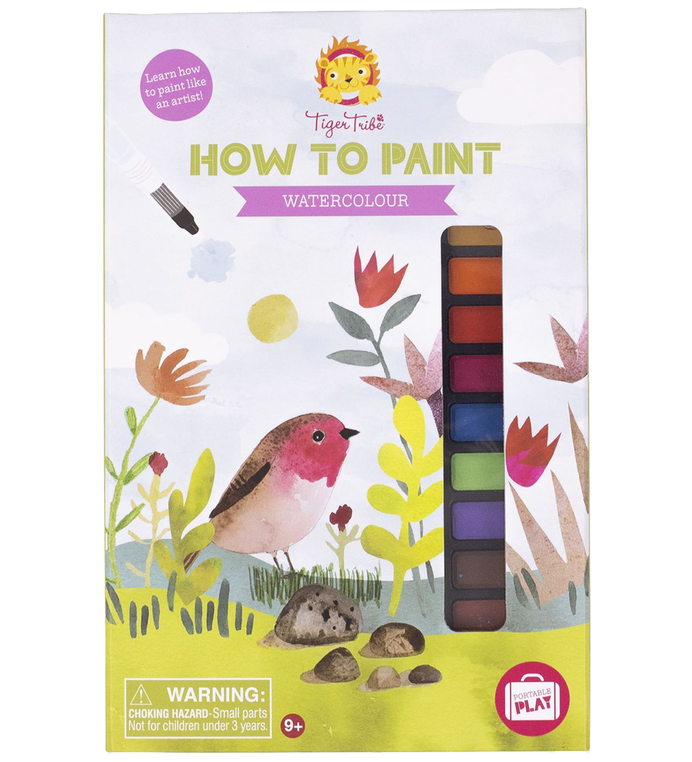 Tiger Tribe Buntstifte-Set Wie man malt - Aquarell - Tiger Tribe - One Size - Buntstiftsets Tiger Tribe Buntstifte-Set Wie man malt - Aquarell - Tiger Tribe - One Size - Buntstiftsets von Tiger Tribe