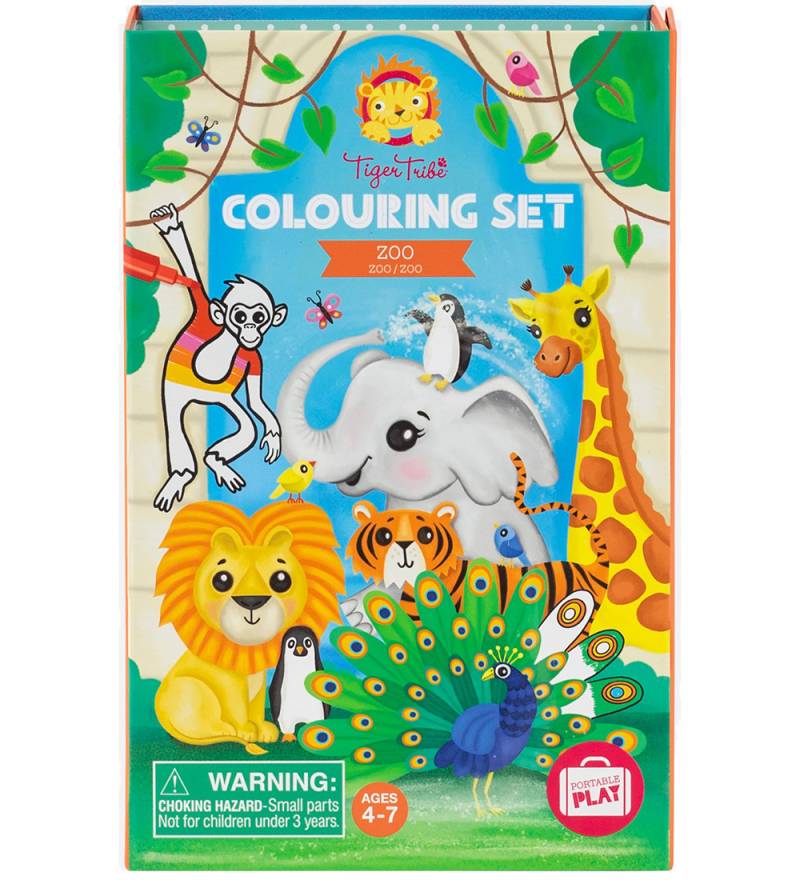 Tiger Tribe Buntstifte-Set - Zoo - Tiger Tribe - One Size - Buntstiftsets Tiger Tribe Buntstifte-Set - Zoo - Tiger Tribe - One Size - Buntstiftsets von Tiger Tribe