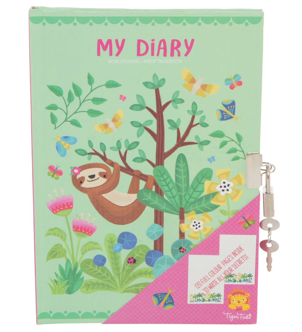 Tiger Tribe Diary - Faultiere - Tiger Tribe - One Size - Tagebücher Tiger Tribe Diary - Faultiere - Tiger Tribe - One Size - Tagebücher von Tiger Tribe