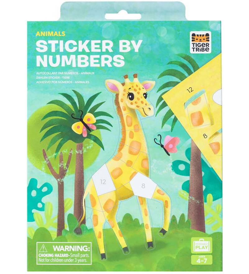 Tiger Tribe Kreatives Spielset - Aufkleber Stadt Zahlen - Animal - Tiger Tribe - One Size - Sticker Tiger Tribe Kreatives Spielset - Aufkleber Stadt Zahlen - Animal - Tiger Tribe - One Size - Sticker von Tiger Tribe