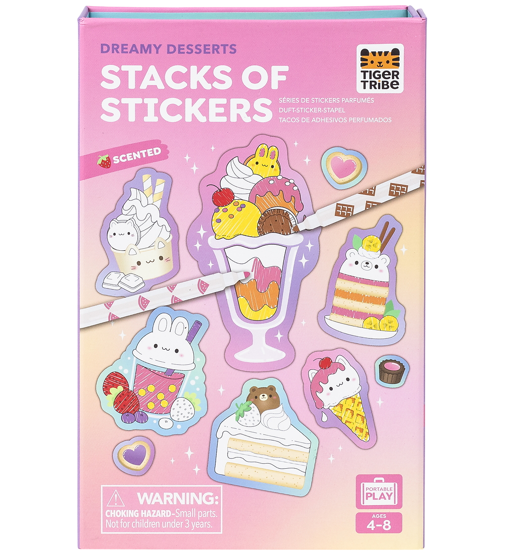 Tiger Tribe Stickers - Dreamy Desserts - Tiger Tribe - One Size - Sticker Tiger Tribe Stickers - Dreamy Desserts - Tiger Tribe - One Size - Sticker von Tiger Tribe