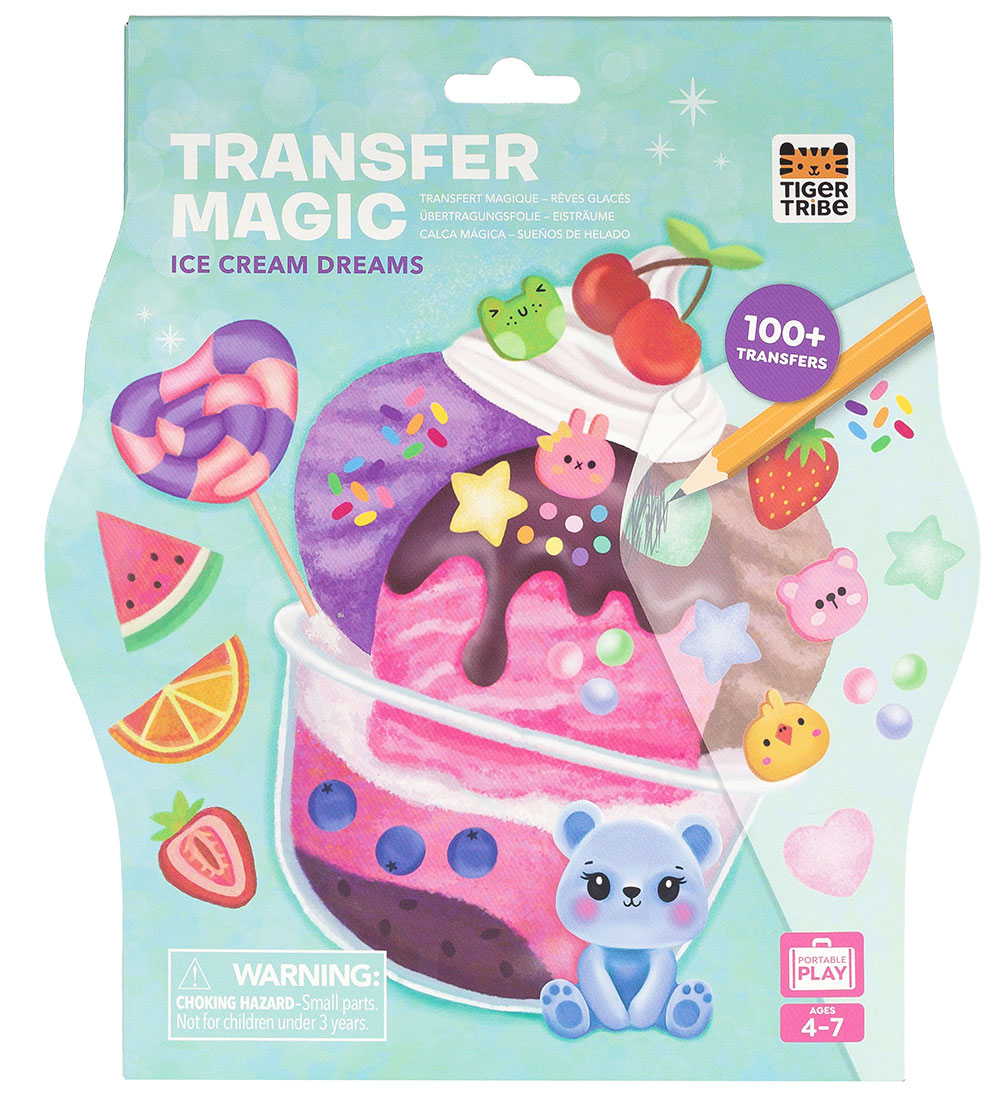 Tiger Tribe Stickers - Transfer Magic - Ice Cream Träume - Tiger Tribe - One Size - Sticker Tiger Tribe Stickers - Transfer Magic - Ice Cream Träume - Tiger Tribe - One Size - Sticker von Tiger Tribe