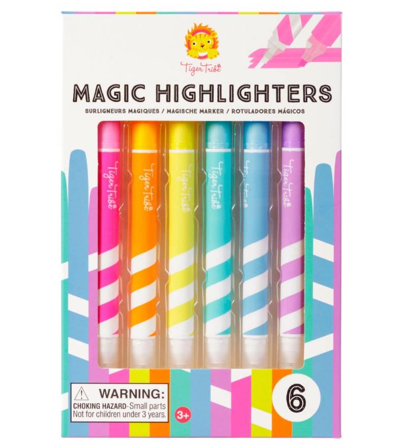Tiger Tribe Textmarker - Magic - 6 st. - Tiger Tribe - One Size - Filzstifte Tiger Tribe Textmarker - Magic - 6 st. - Tiger Tribe - One Size - Filzstifte von Tiger Tribe