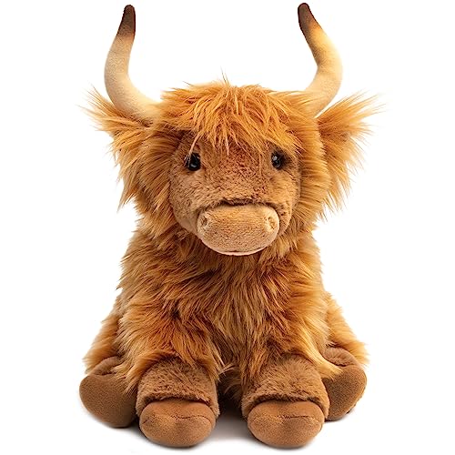 TigerHart Henley The Highland Cow - 14 Inch Stuffed Animal Plush von TigerHart