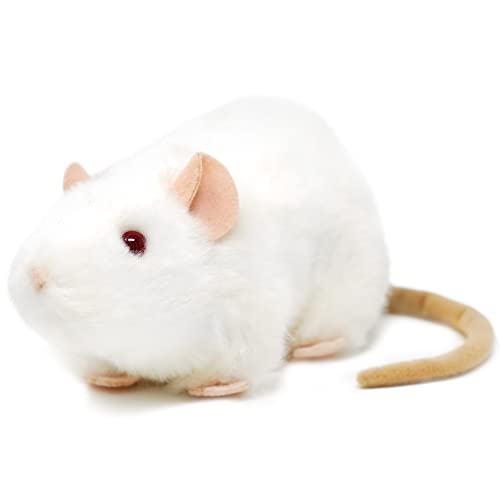 TigerHart Wylie The White Rat - 7 Inch Stuffed Animal Plush von TigerHart