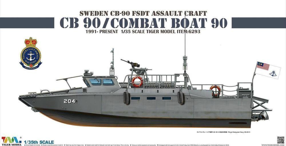 Sweden CB-90 FDST Assault Craft CB 90/ Combat Boat 90 Sweden CB-90 FDST Assault Craft CB 90/ Combat Boat 90 von Tigermodel