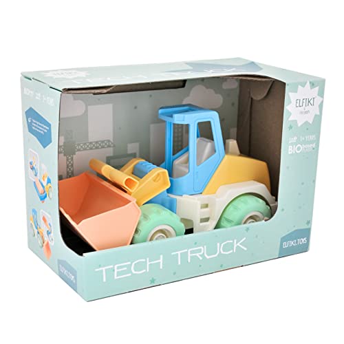 ELFIKI Radlader Spielzeug, Biospielzeug, TECH Truck, Bio Kunststoff, Kinderspielzeug, Sandspielzeug für Innen und Außen, Spielzeug für Kinder ab 1 Jahr ELFIKI Radlader Spielzeug, Biospielzeug, TECH Truck, Bio Kunststoff, Kinderspielzeug, Sandspielzeug für Innen und Außen, Spielzeug für Kinder ab 1 Jahr von Tigres
