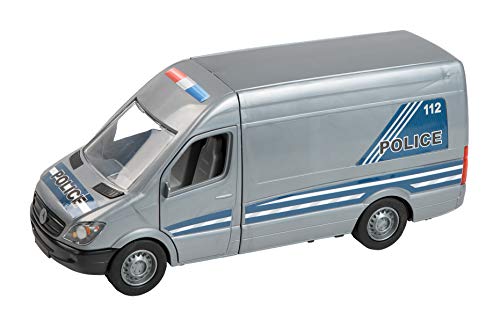 Tigres Mercedes-Benz Sprinter Polizeiauto, Modellauto Spielzeug, Grau mit Blauer Polizei-Beklebung, ab 3 Jahre Tigres Mercedes-Benz Sprinter Polizeiauto, Modellauto Spielzeug, Grau mit Blauer Polizei-Beklebung, ab 3 Jahre von Tigres