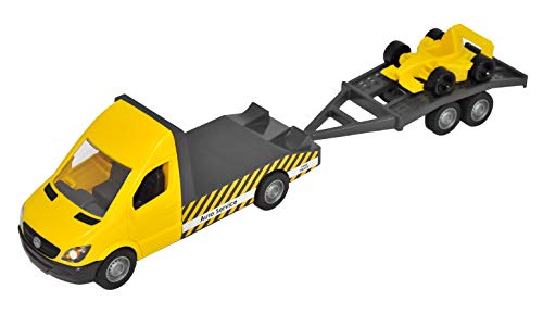 Tigres Mercedes-Benz Sprinter Spielzeugauto mit Anhänger, transportfahrzeug mit Formel-Rennwagen, ab 3 Jahre Tigres Mercedes-Benz Sprinter Spielzeugauto mit Anhänger, transportfahrzeug mit Formel-Rennwagen, ab 3 Jahre von Tigres