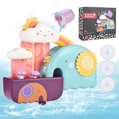 Tigvio Badewannenspielzeug Set Badespielzeug ab 1 2 3 4 Jahre, Wasserspielzeug Kinder mit Tasse, Badespielzeug Baby ab 1 Jahr Badewannen Spielzeug Geschenk für Jungen und Mädchen ab 6 Monate Tigvio Badewannenspielzeug Set Badespielzeug ab 1 2 3 4 Jahre, Wasserspielzeug Kinder mit Tasse, Badespielzeug Baby ab 1 Jahr Badewannen Spielzeug Geschenk für Jungen und Mädchen ab 6 Monate von Tigvio