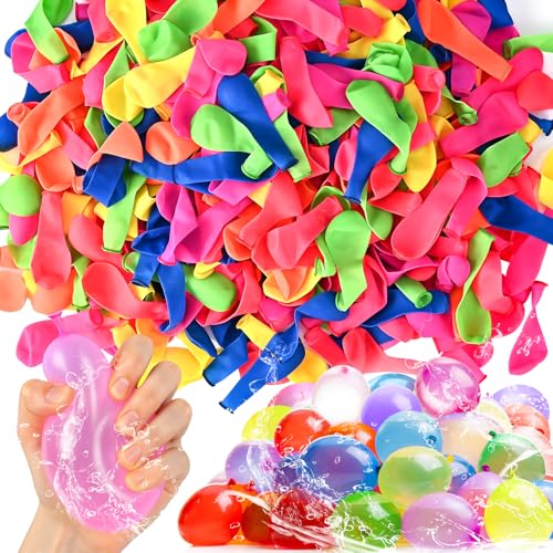 Tigvio 1000 Stück Wasserbomben, Wasserballons Set, Bunte Wasserbomben Luftballons, Waterballoons Wasserbomben Kinder für Sommergeschenk Sommer Draussen Party Wasserspiele Tigvio 1000 Stück Wasserbomben, Wasserballons Set, Bunte Wasserbomben Luftballons, Waterballoons Wasserbomben Kinder für Sommergeschenk Sommer Draussen Party Wasserspiele von Tigvio