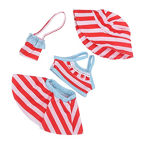 Tihebeyan 18 -Zoll -Babypuppenkleidung Badeanzüge für Mädchen, Einschließlich Rock und Messenger Tasche, Perfektes für Weihnachten und Geburtstag Tihebeyan 18 -Zoll -Babypuppenkleidung Badeanzüge für Mädchen, Einschließlich Rock und Messenger Tasche, Perfektes für Weihnachten und Geburtstag von Tihebeyan