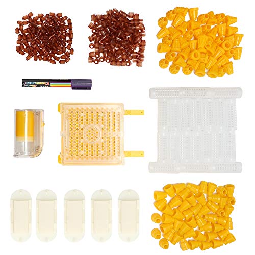 Tihebeyan Bienenzubehör, Bienenaufzucht Kit Leichte Markierungsflasche Queen Biene Zuchtset Set von Tihebeyan
