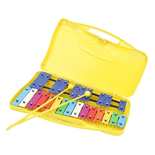 Tihebeyan Buntes 25 -Noten -Xylophon mit Ausgezeichnetem Aluminiummaterial Ideal für die Musikalische Ausbildung von Kindern Tihebeyan Buntes 25 -Noten -Xylophon mit Ausgezeichnetem Aluminiummaterial Ideal für die Musikalische Ausbildung von Kindern von Tihebeyan