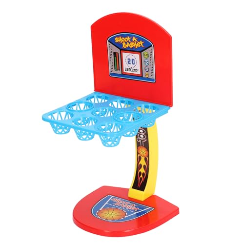 Tihebeyan Desktop -Basketballspiel für Handkoordinationstraining, 2 Spieler Mini -Basketballspielset, Tragbar und für Multiplikatoren Geeignet, Verbessert Feinmotorik, Verbesserung der (Duales von Tihebeyan