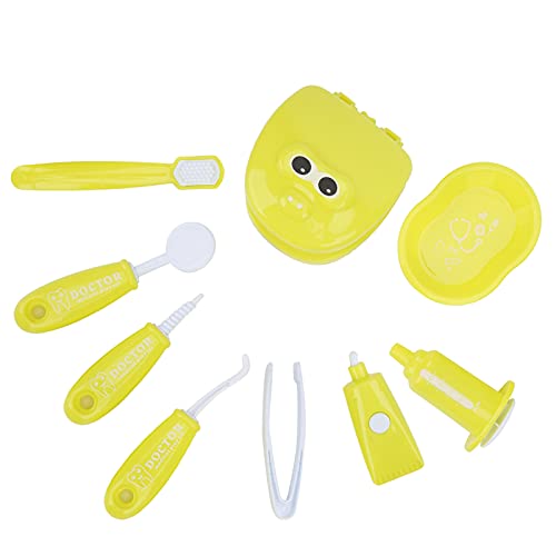 Tihebeyan Eine Reihe von Zahnmodellen für den Zahnarzt für für Unterrichten Sie Gebürstete Zähne mit Hoch Simulierten Verbrauchsmaterialien (YELLOW) von Tihebeyan