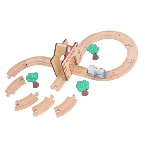 Tihebeyan Holzstrecke Expansion Pack Set Veränderlich Erweiterbar für Kinderausbildung Buchenholz Holz Bauchmuskeln Tihebeyan Holzstrecke Expansion Pack Set Veränderlich Erweiterbar für Kinderausbildung Buchenholz Holz Bauchmuskeln von Tihebeyan