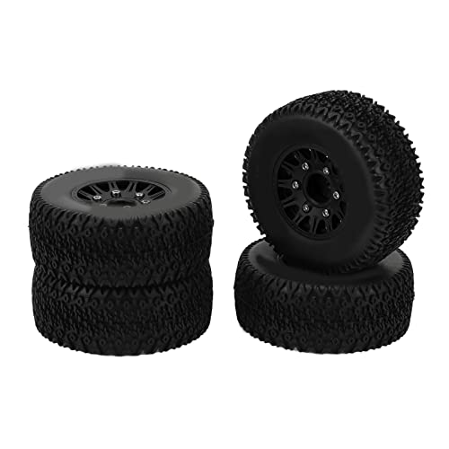 Tihebeyan Langlebiger Stabiler Mount RC RC Short Course LKW - für Arrma Senton Slash -Zubehör 4 PCs (Black) von Tihebeyan