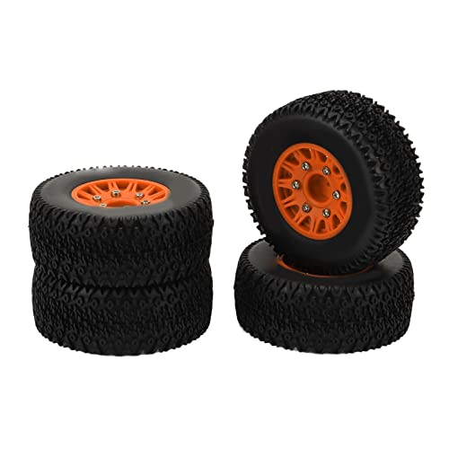 Tihebeyan Langlebiger Stabiler Mount RC RC Short Course LKW - für Arrma Senton Slash -Zubehör 4 PCs (ORANGE) von Tihebeyan