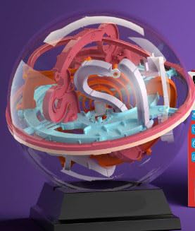 Tihebeyan Maze Ball 3D Game Puzzle Ball Spielzeug, Pflegen Sie eine Gute Einstellung, Entwickeln Sie Praktische Fähigkeiten, üben Kindergehirte aus Tihebeyan Maze Ball 3D Game Puzzle Ball Spielzeug, Pflegen Sie eine Gute Einstellung, Entwickeln Sie Praktische Fähigkeiten, üben Kindergehirte aus von Tihebeyan