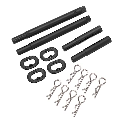 Tihebeyan RC Body Mount Post Set Hochfestigkeit Kunststoff und Stahl für ZD Racing 1/7 Ex07, Stabile Fahrt für Modellauto Tihebeyan RC Body Mount Post Set Hochfestigkeit Kunststoff und Stahl für ZD Racing 1/7 Ex07, Stabile Fahrt für Modellauto von Tihebeyan