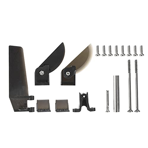 Tihebeyan RC-Boot-Lenkheckruder-Teilesatz, Hochfestes Lenkflügel-Heckruder-Drehflossen-Montageteile-Zubehör, Passend für FT012 Bürstenloses RC-Boot von Tihebeyan