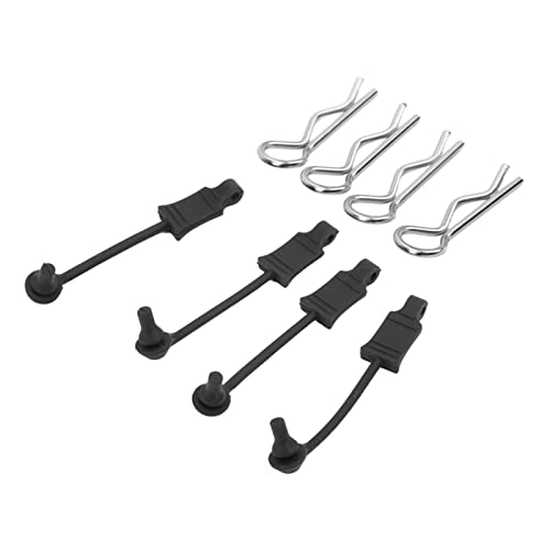 Tihebeyan RC -Karosserieklammerhalter für EIN Langlebiges Griff Design für Arrma, Big Rock (Black) von Tihebeyan