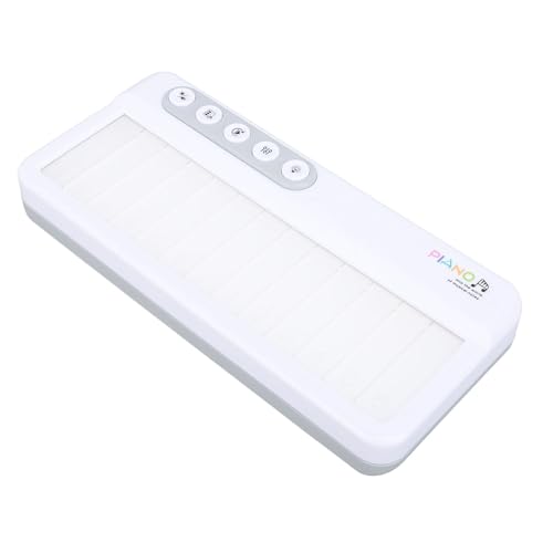 Tihebeyan Smart Baby Piano Keyboard Toy mit Verschiedenen Modi für die Interaktion und Kreativität von Eltern für Eltern (White) von Tihebeyan
