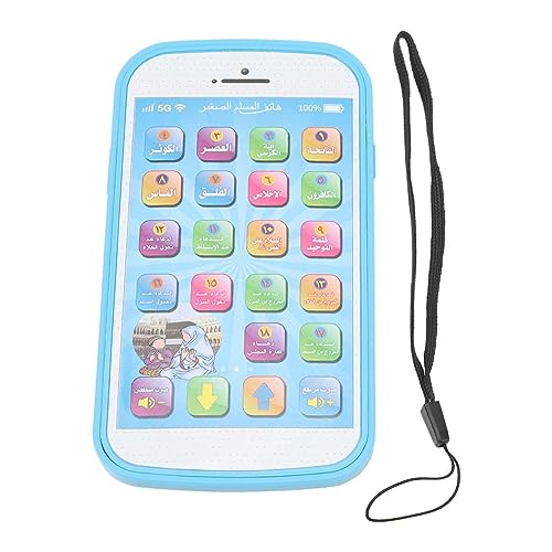 Tihebeyan Touchscreen Arabisch -Lernmaschine mit Klangfunktion, Bildungslesen für (Blue) von Tihebeyan