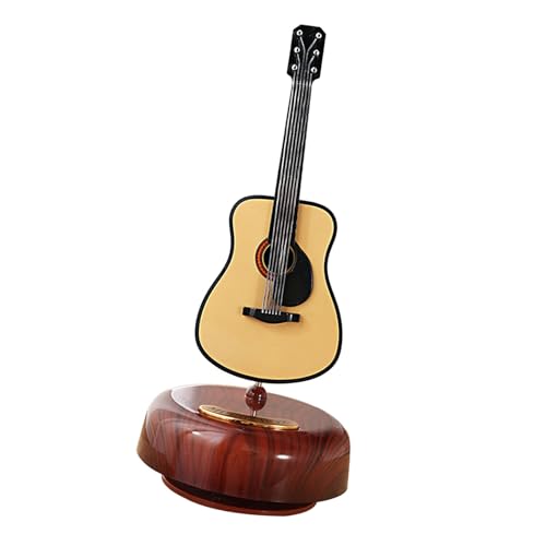 Tihebeyan Violin Music Box Exquisite Artware von Miniaturminiaturen für Liebhaber und Musiksammler (Elektrische Gitarre) von Tihebeyan
