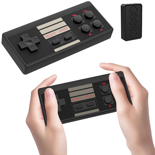 Retro Spielekonsole, Eingebaute 620 Klassische Spiele, Passend für NES/FC Classic Edition, Heimspielkonsole im Doppelspielermodus, Geeignet für Retro-Spielkonsolen für Kinder und Erwachsene von Tihokile