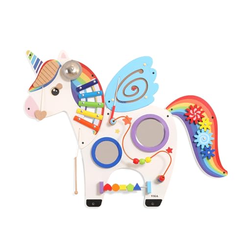 TikTakToo Motorikwand Wandaktivitäts-Spiel Einhorn Montessori Wandtafel Motorikbrett aus Holz TikTakToo Motorikwand Wandaktivitäts-Spiel Einhorn Montessori Wandtafel Motorikbrett aus Holz von TikTakToo