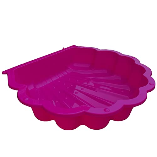 TikTakToo Sand & und Wassermuschel I Sandkasten ohne Abdeckung (1-teilig) (Magenta) von TikTakToo