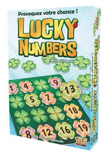 TIKI Editions Lucky Numbers – Gesellschaftsspiel – Wenn der Sudoku das Loto trifft – Generational und ideal für die ganze Familie von TIKI Editions