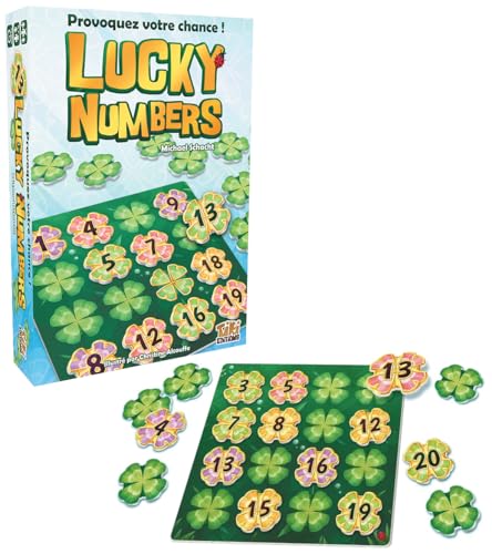 TIKI Editions Lucky Numbers – Gesellschaftsspiel – Wenn der Sudoku das Loto trifft – Generational und ideal für die ganze Familie von TIKI Editions