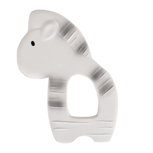 Tikiri 8591505 Kautschuk Beißring Zebra, Zahnungshilfe aus Naturkautschuk, für Babys ab 0+ Monaten, Weiß Tikiri 8591505 Kautschuk Beißring Zebra, Zahnungshilfe aus Naturkautschuk, für Babys ab 0+ Monaten, Weiß von Tikiri
