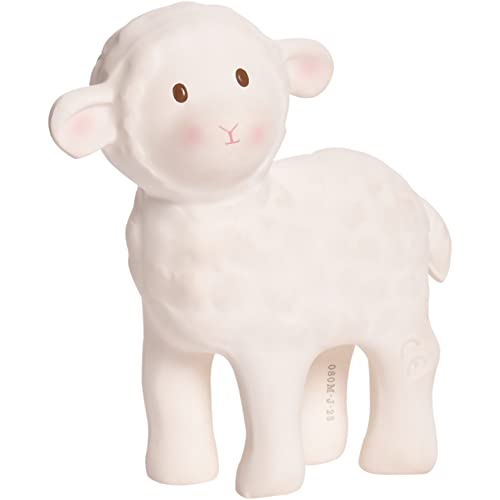 Tikiri 8594021 - Naturkautschuk Rassel in Geschenkbox, Bahbah Lamm, Badespielzeug, für Babys und Kinder ab 0+ Monaten, 12cm Tikiri 8594021 - Naturkautschuk Rassel in Geschenkbox, Bahbah Lamm, Badespielzeug, für Babys und Kinder ab 0+ Monaten, 12cm von Tikiri