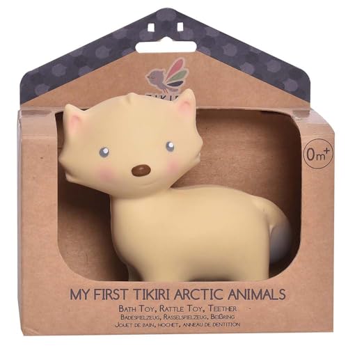 Tikiri 8594301- Naturkautschuk Rassel in Geschenkbox, Fuchs, Badespielzeug, für Babys und Kinder ab 0+ Monaten, 16cm Tikiri 8594301- Naturkautschuk Rassel in Geschenkbox, Fuchs, Badespielzeug, für Babys und Kinder ab 0+ Monaten, 16cm von Tikiri