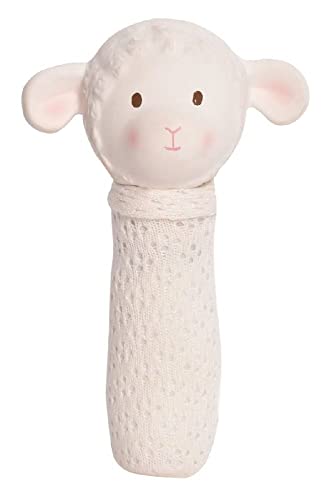 Tikiri Naturkautschuk Quietschfigur Bahbah Lamm, Spielzeug für Babys und Kinder ab 0+ Monaten, 16cm Tikiri Naturkautschuk Quietschfigur Bahbah Lamm, Spielzeug für Babys und Kinder ab 0+ Monaten, 16cm von Tikiri