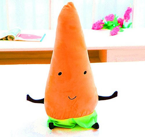 Tikwisdom Pre-Kindergarten Toys soft toys lumbar pillow,Carrot, stuffed toys Orange total height 65CM Tikwisdom Pre-Kindergarten Toys soft toys lumbar pillow,Carrot, stuffed toys Orange total height 65CM von Tikwisdom