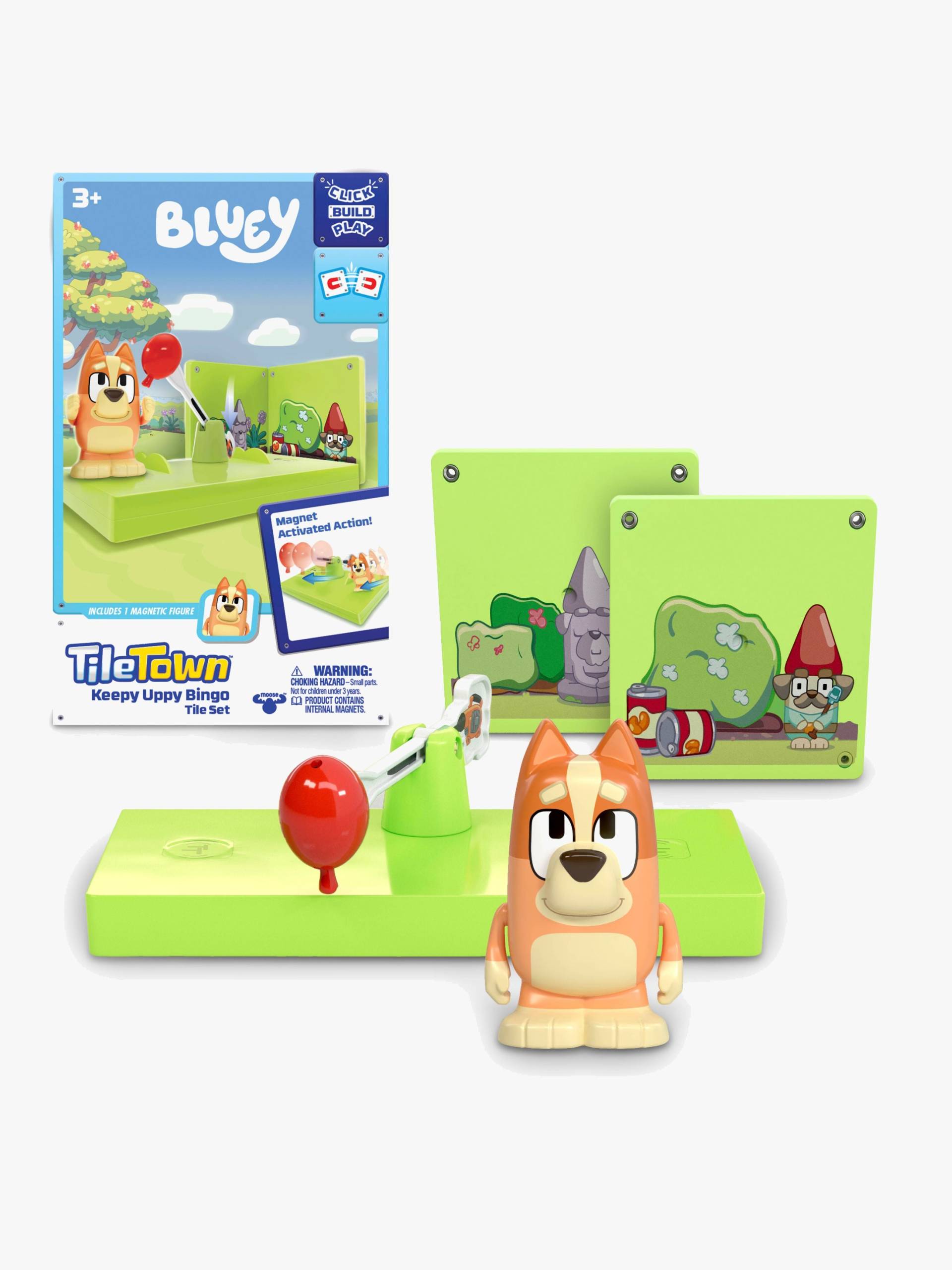 Tile Town Bluey Magnetischer Bausatz Booster-Pack von Tile Town