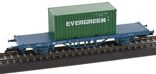 17486 TT Containertragwagen Lgs mit einem 20' Container, MAV, Ep.VI von Tillig