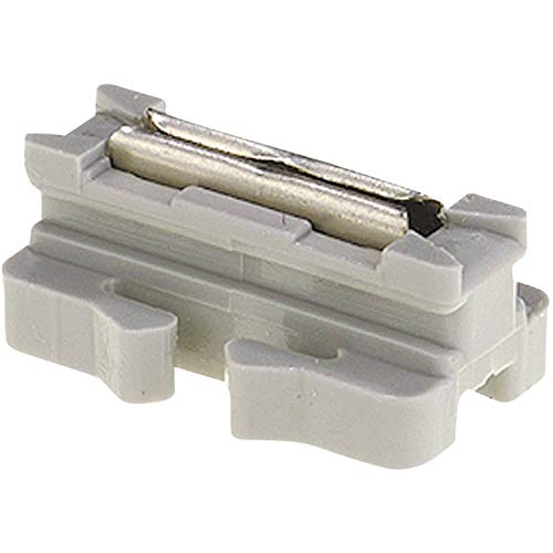 Tillig Schienenverbinder (Beutel 20 St.) - H0m TT - 12mm Spurweite - Kunststoff - Zugtrack-Zubehör von Tillig