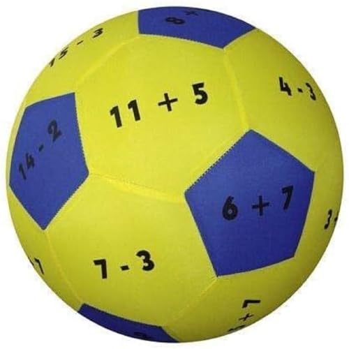 Prodesign 9001 Zahlen bis 20, Spiel-und Lernball, Durchmesser 35 cm, Mehrfarbig von Prodesign
