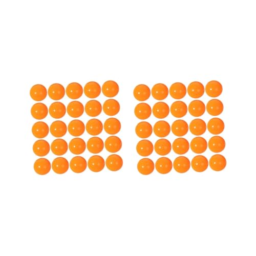 Timcryxient 2 Set 25 Stück Bingo-Ball langlebige Beschläge Lotteriebälle für Firmenpartys Zuhause orange Durchmesser 4 cm Timcryxient 2 Set 25 Stück Bingo-Ball langlebige Beschläge Lotteriebälle für Firmenpartys Zuhause orange Durchmesser 4 cm von Timcryxient