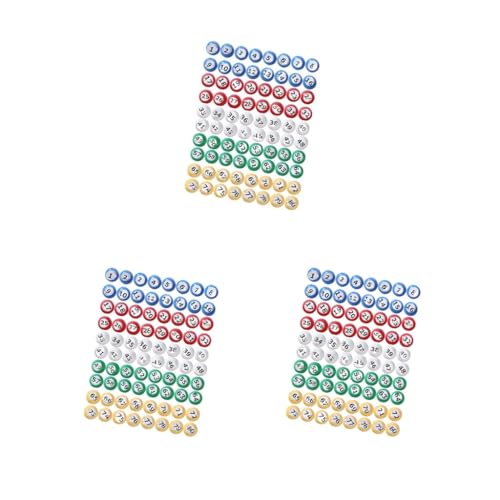Timcryxient Bingo-Bälle, langlebig, universal, für Nachtpartys, große Gruppenspiele, 1 bis 80, 3 Stück Timcryxient Bingo-Bälle, langlebig, universal, für Nachtpartys, große Gruppenspiele, 1 bis 80, 3 Stück von Timcryxient