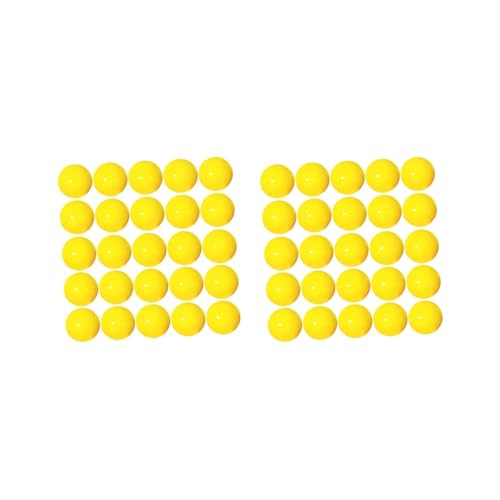 Timcryxient Bingo-Bälle, langlebige Beschläge, Lotteriebälle für Firmenfeiern, Zuhause, Gelb, Durchmesser 4 cm, 2 Stück Timcryxient Bingo-Bälle, langlebige Beschläge, Lotteriebälle für Firmenfeiern, Zuhause, Gelb, Durchmesser 4 cm, 2 Stück von Timcryxient