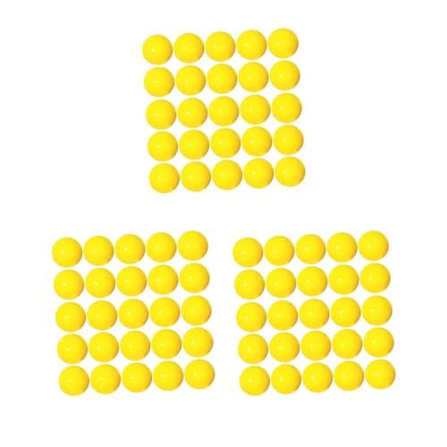 Timcryxient Bingo-Bälle, langlebige Beschläge, Lotteriebälle für Firmenfeiern, Zuhause, Gelb, Durchmesser 4 cm, 3 Stück Timcryxient Bingo-Bälle, langlebige Beschläge, Lotteriebälle für Firmenfeiern, Zuhause, Gelb, Durchmesser 4 cm, 3 Stück von Timcryxient
