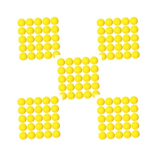 Timcryxient Bingo-Bälle, langlebige Beschläge, Lotteriebälle für Firmenfeiern, Zuhause, Gelb, Durchmesser 4 cm, 5 Stück Timcryxient Bingo-Bälle, langlebige Beschläge, Lotteriebälle für Firmenfeiern, Zuhause, Gelb, Durchmesser 4 cm, 5 Stück von Timcryxient