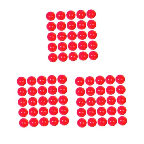 Timcryxient Bingo-Bälle, langlebige Beschläge, Lotteriebälle für Firmenfeiern, Zuhause, Rot, Durchmesser 4 cm, 3 Stück Timcryxient Bingo-Bälle, langlebige Beschläge, Lotteriebälle für Firmenfeiern, Zuhause, Rot, Durchmesser 4 cm, 3 Stück von Timcryxient
